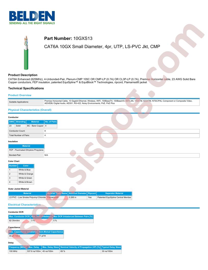 10GXS130081000
