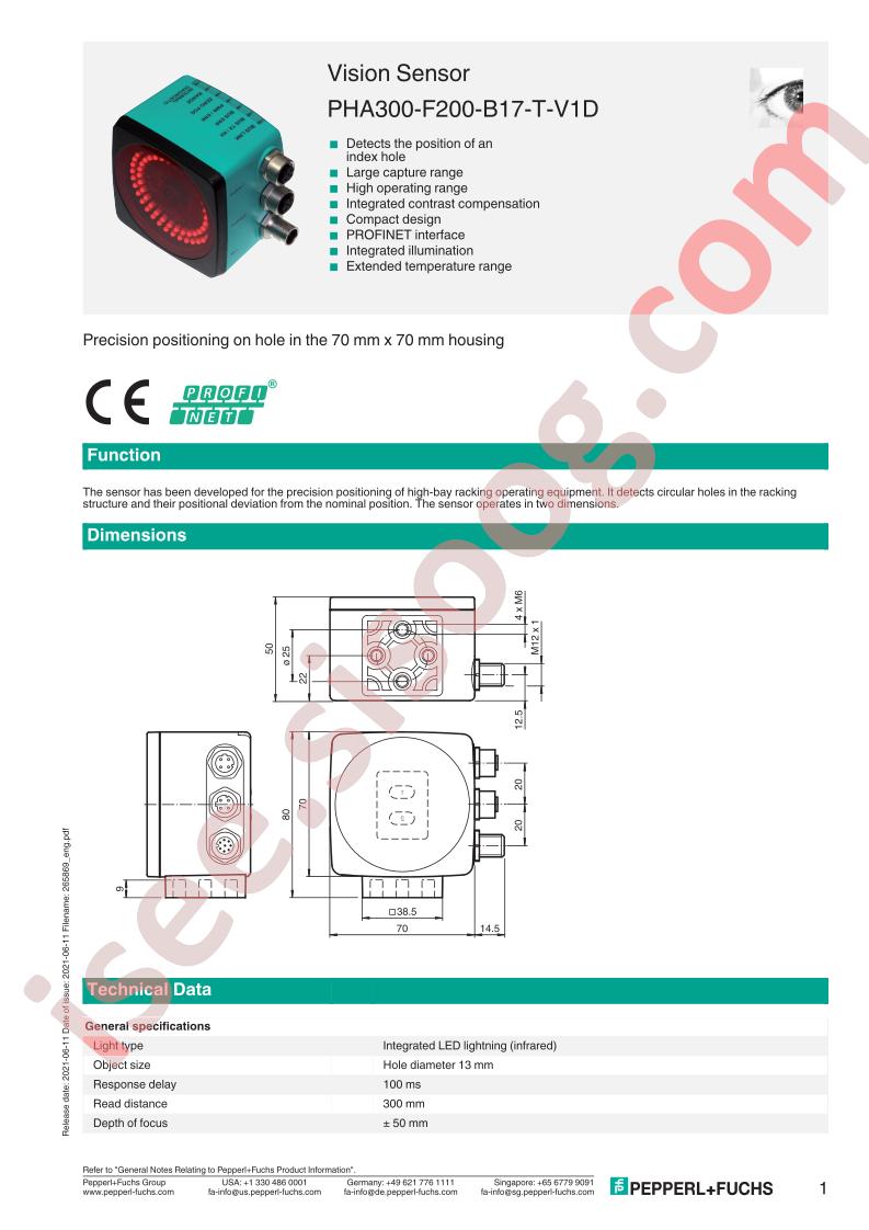 PHA300-F200-B17-T-V1D