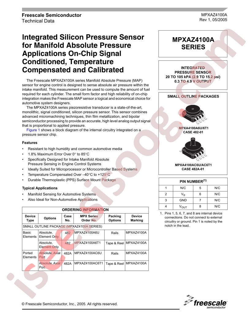 MPXAZ4100A6U
