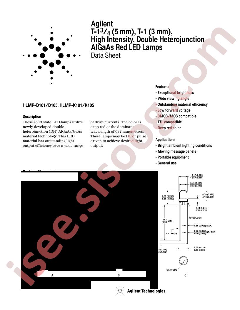 HLMP-D101-J0000