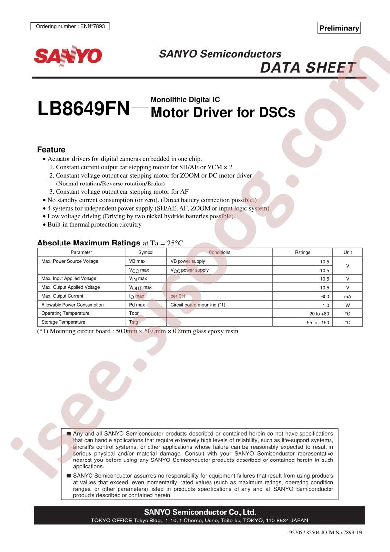 LB8649FN