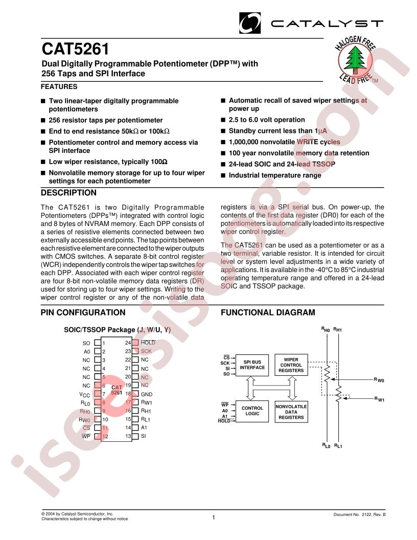 CAT5261WI-00TE13