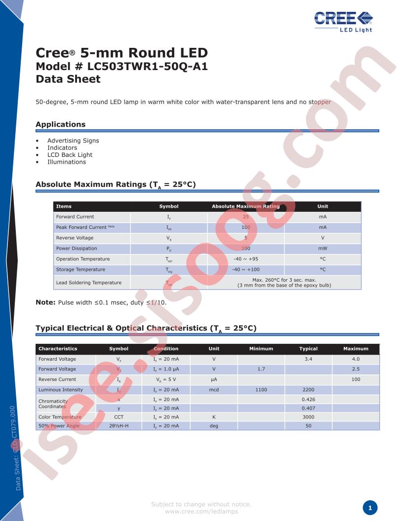 LC503TWR1-50Q-A1