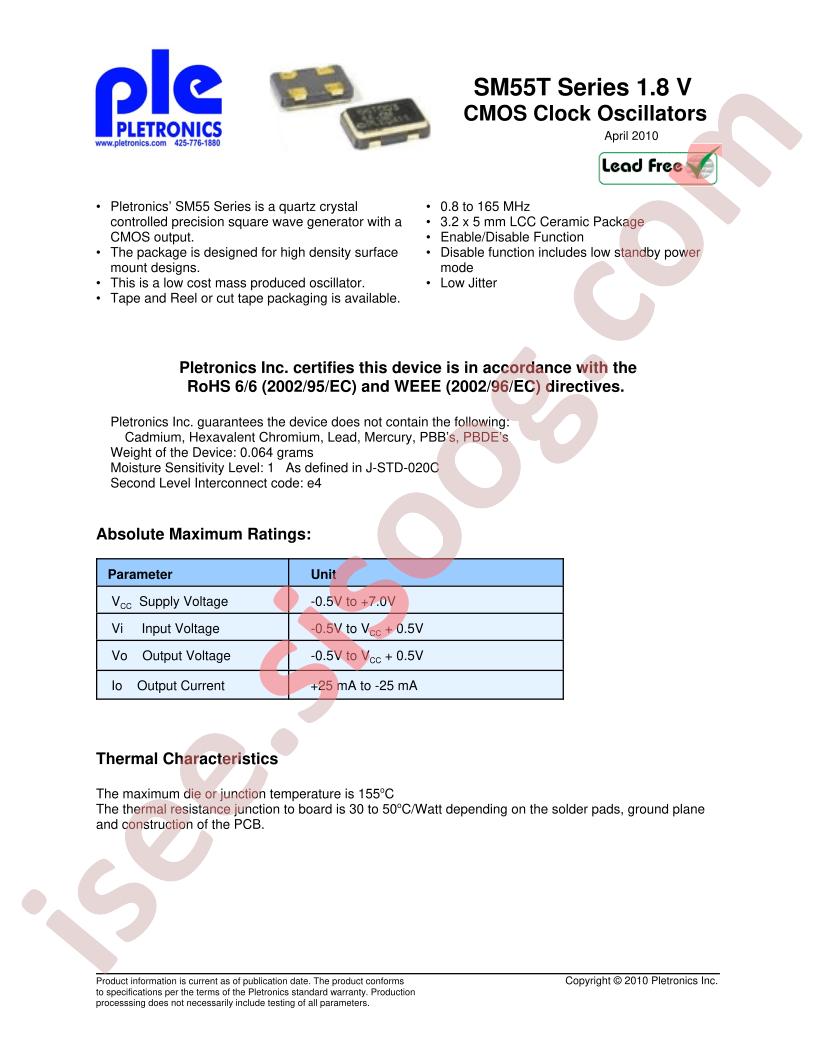 SM5520TCX-75.0M-T500