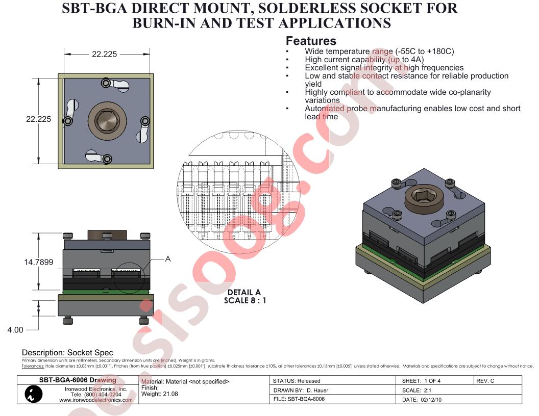 SBT-BGA-6006