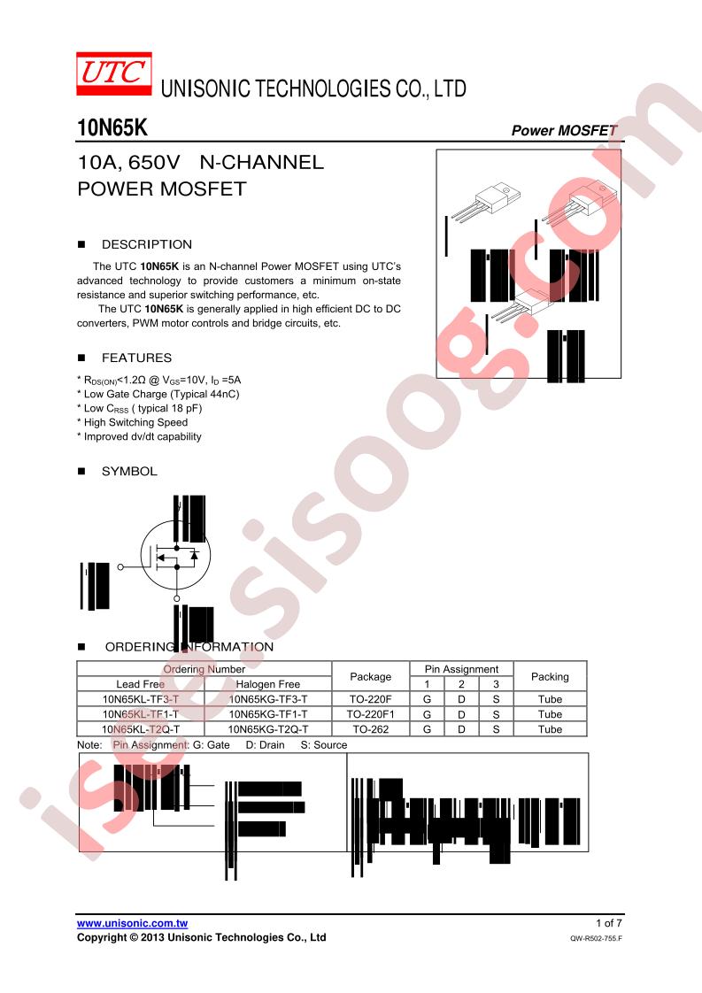 10N65KG-T2Q-T