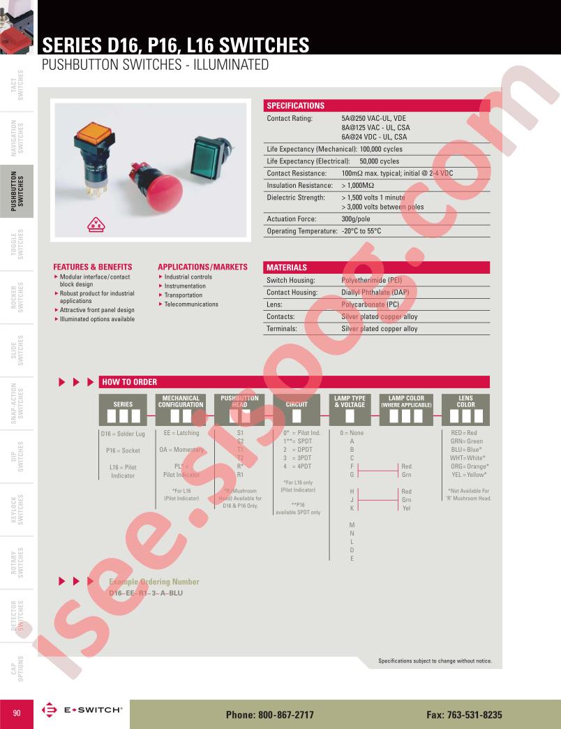 D16OAT23HREDRED