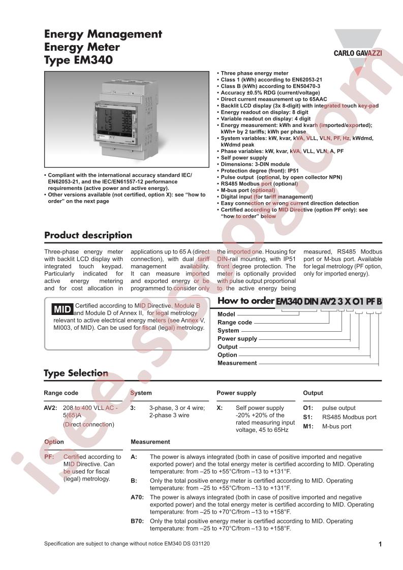 EM340DINAV23XM1PFA