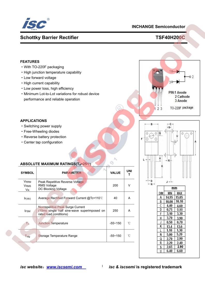 TSF40H200C