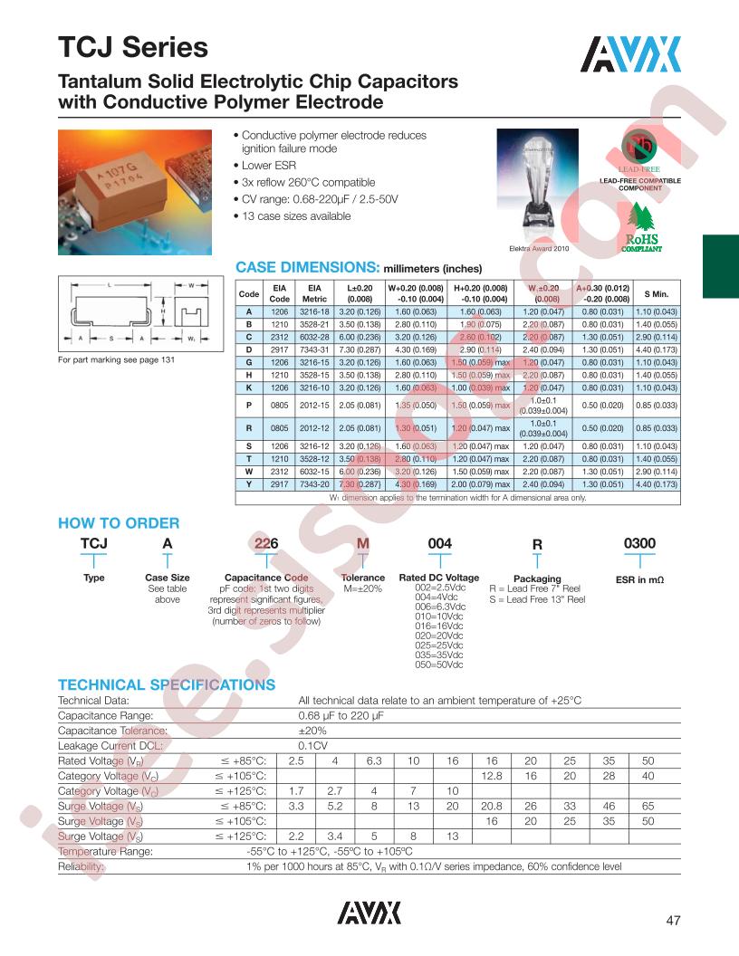 TCJB476M010R0070