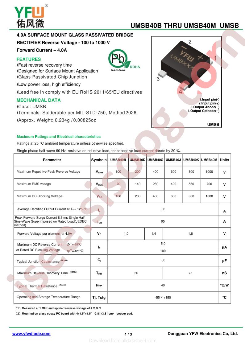 UMSB40D