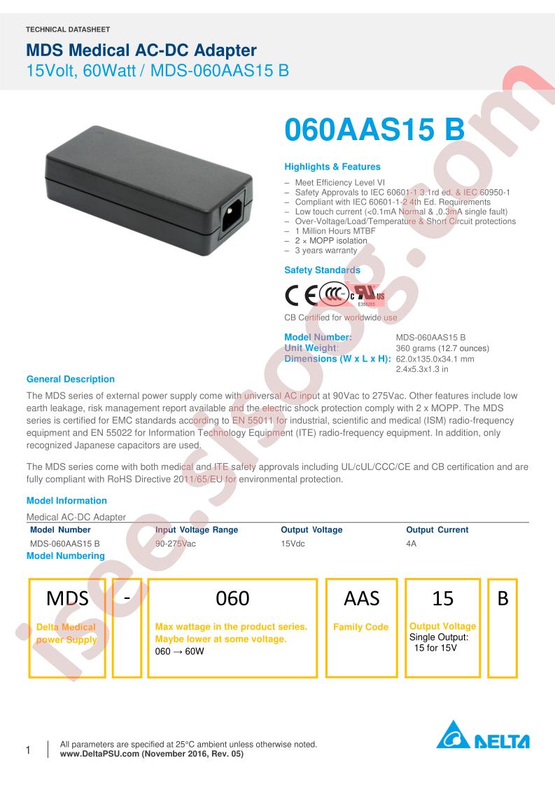 MDS-060AAS15-B