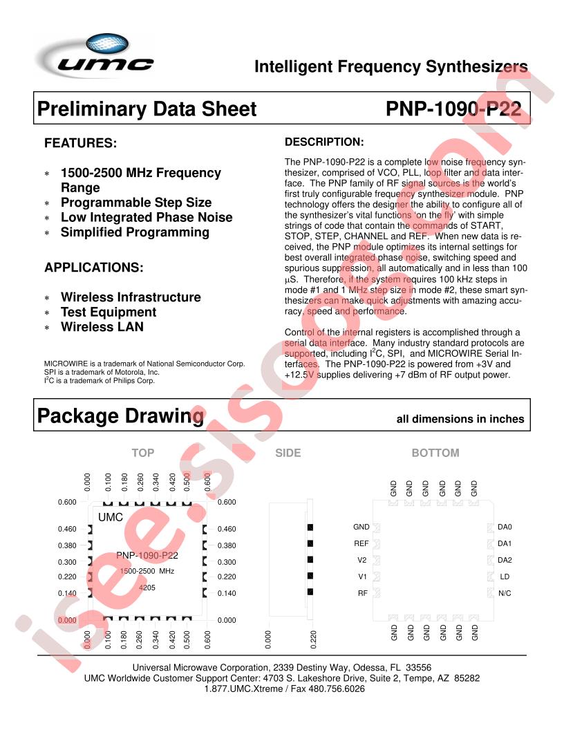 PNP-1090B-P22