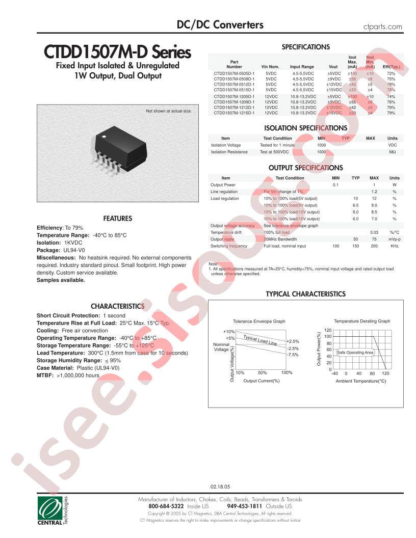 CTDD1507M-0505D-1