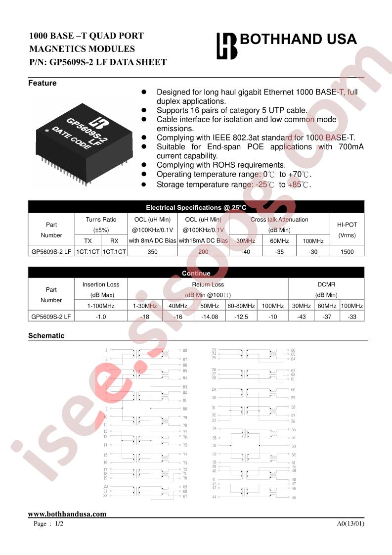 GP5609S-2-LF