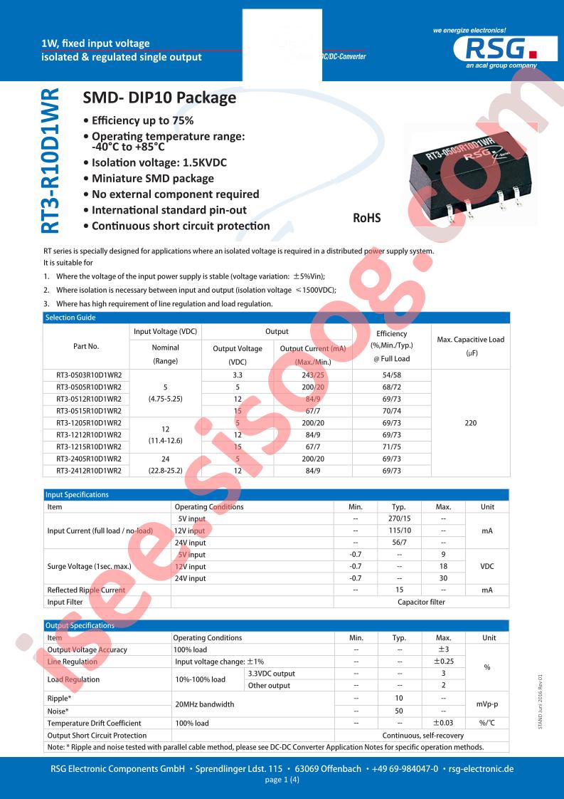 RT3-0505R10D1WR2