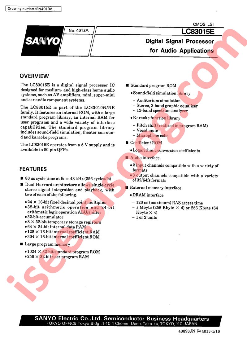 LC83015E