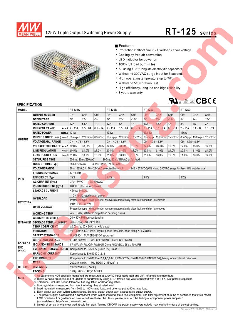 RT-125C