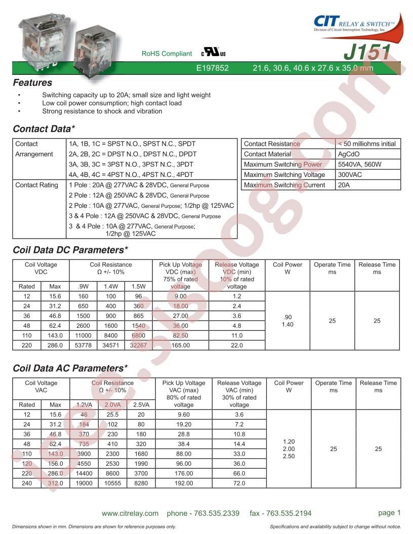 J1511AP48VAC2.0DGT