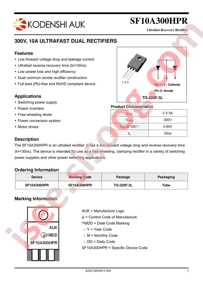 SF10A300HPR-1