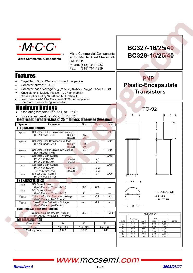 BC327-25-AP