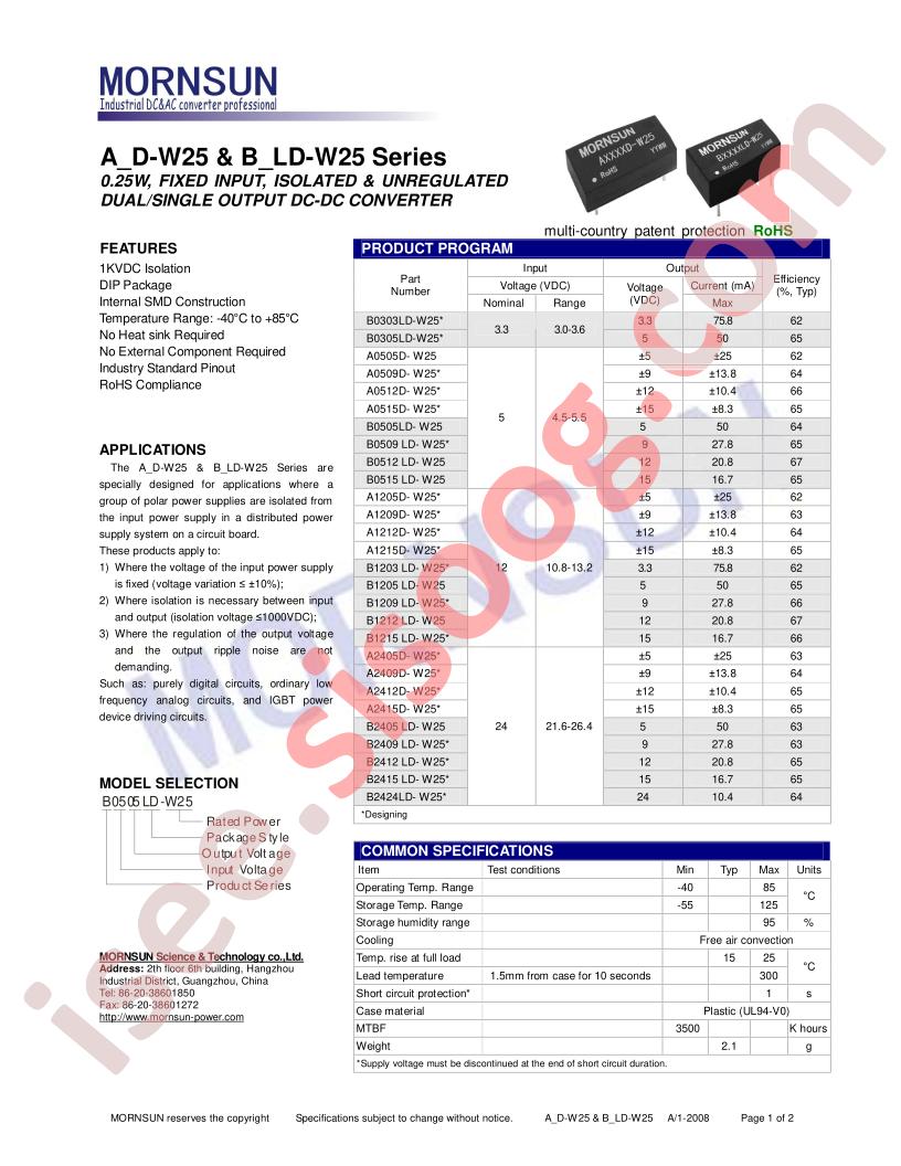 B1209LD-W25