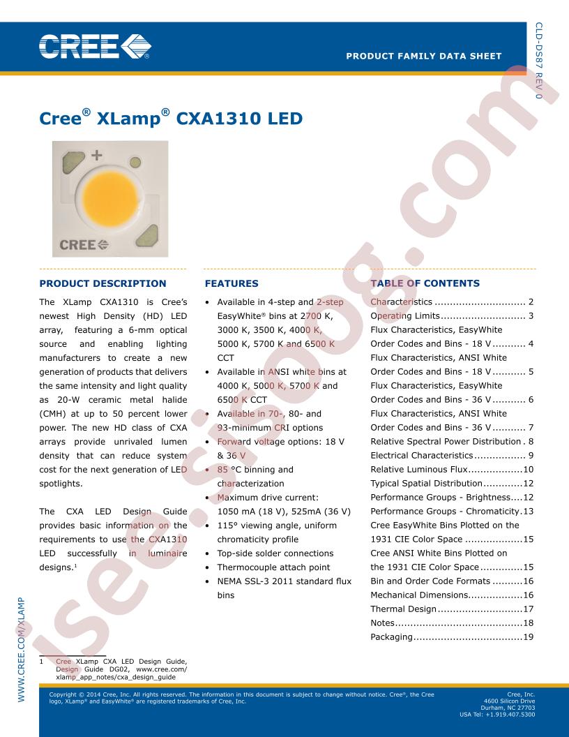 CXA1310-0000-000F0YG435H