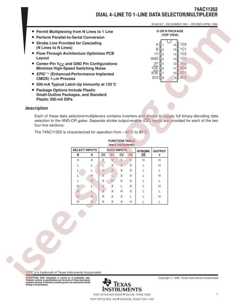 74AC11352