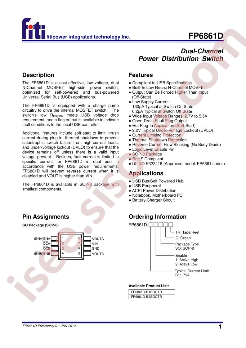 FP6861D-B2SOCTR