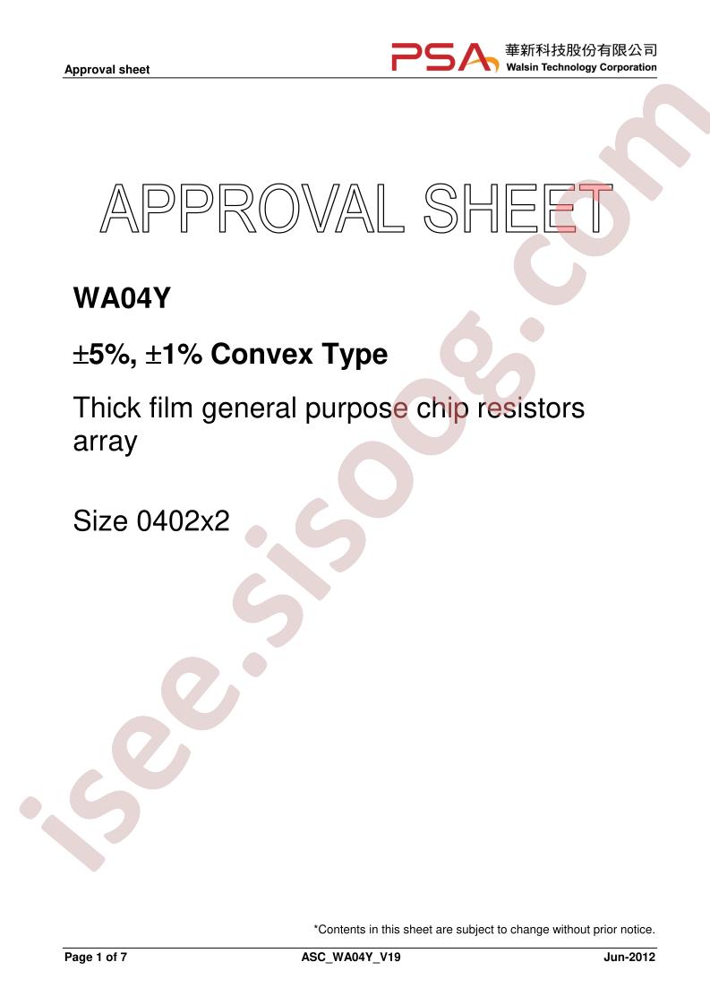 WA04Y