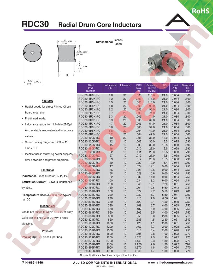 RDC30-820K-RC