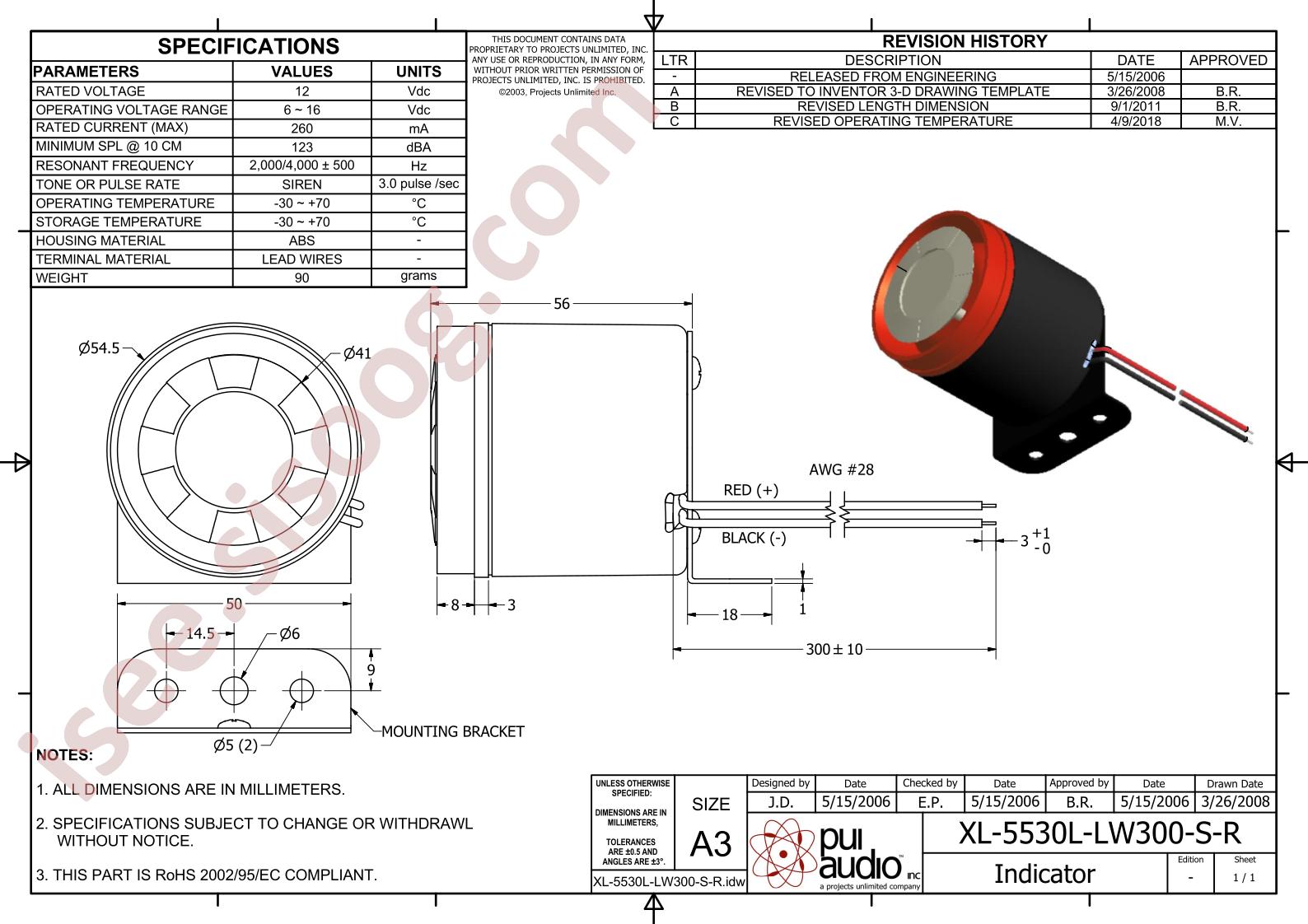 XL-5530L-LW300-S-R