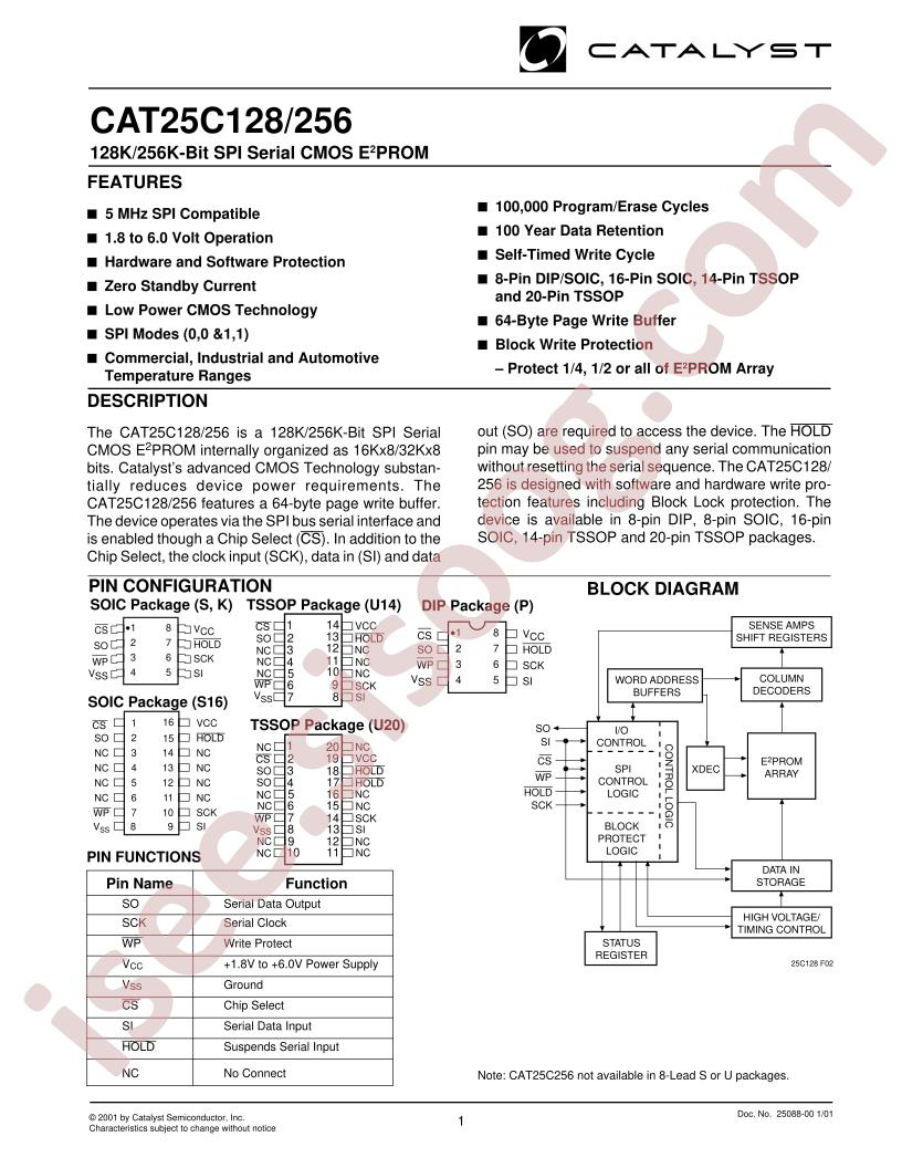 CAT25C256K-TE13