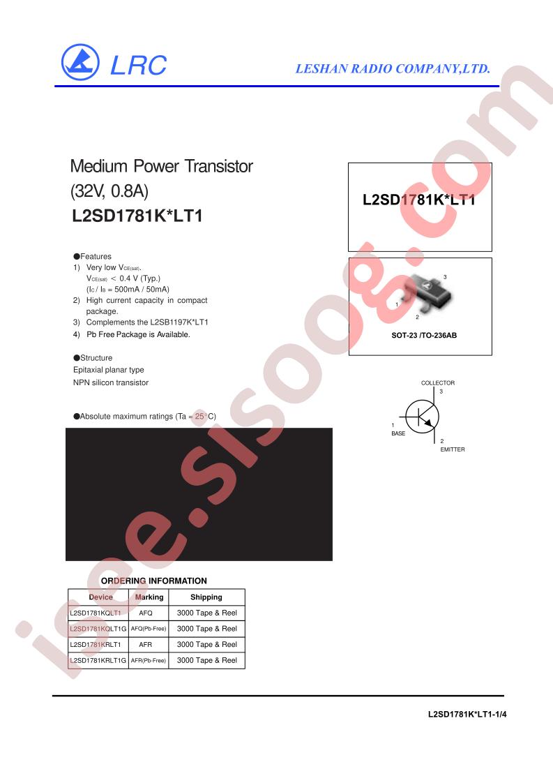L2SD1781KLT1