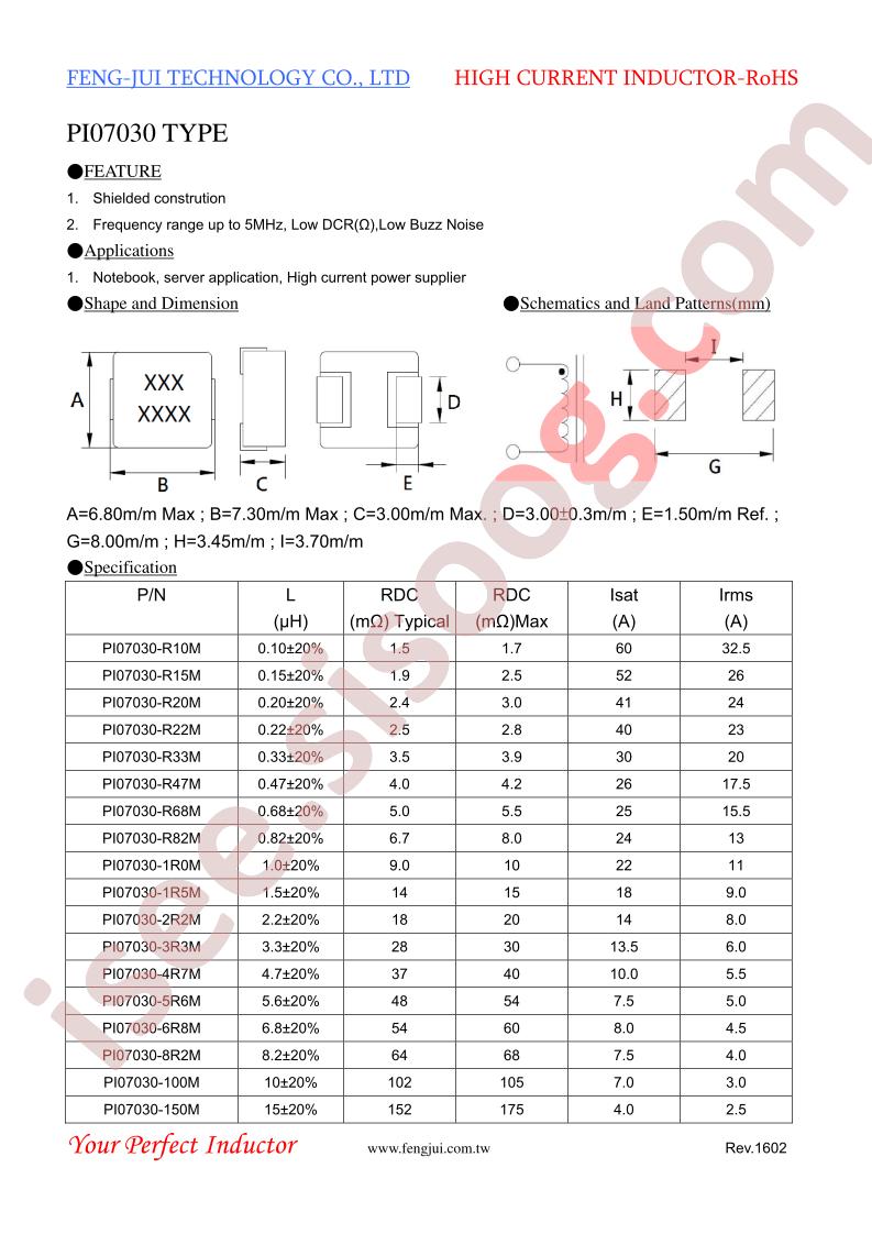 PI07030-6R8M