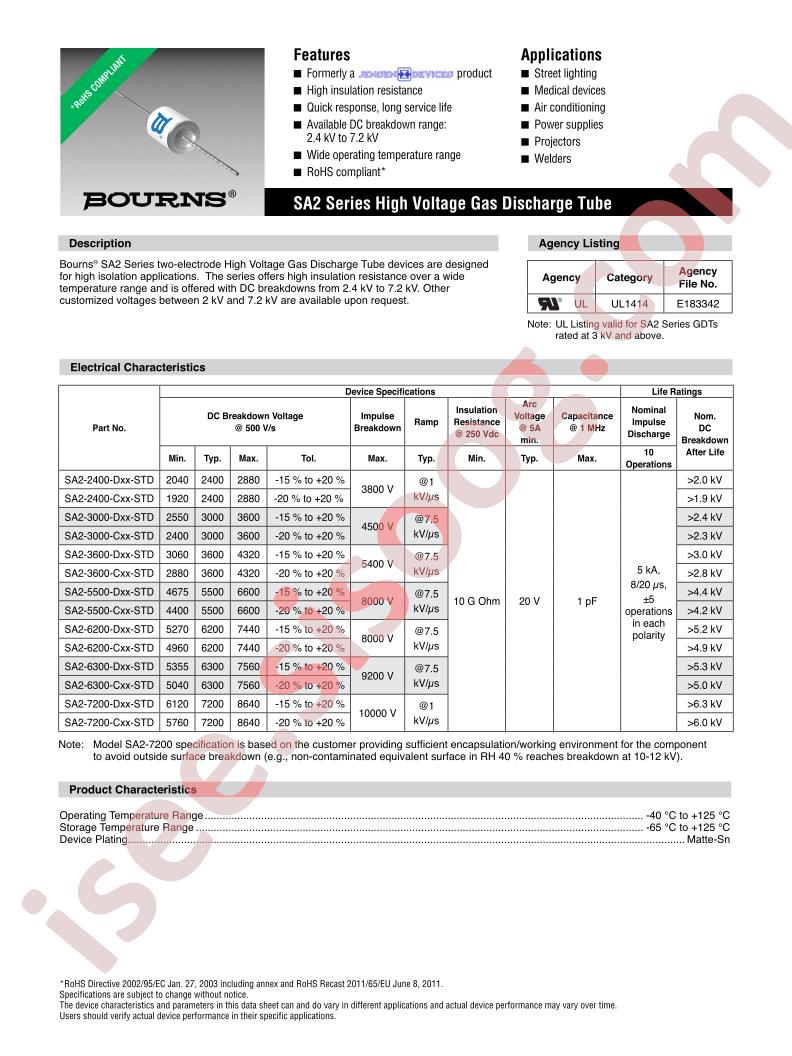 SA2-3000-DLB-STD