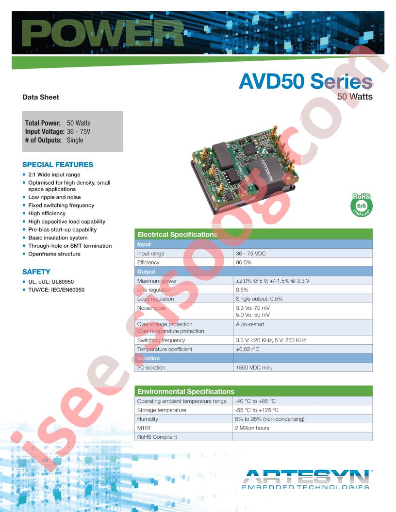 AVD50B-48S3V3-6L