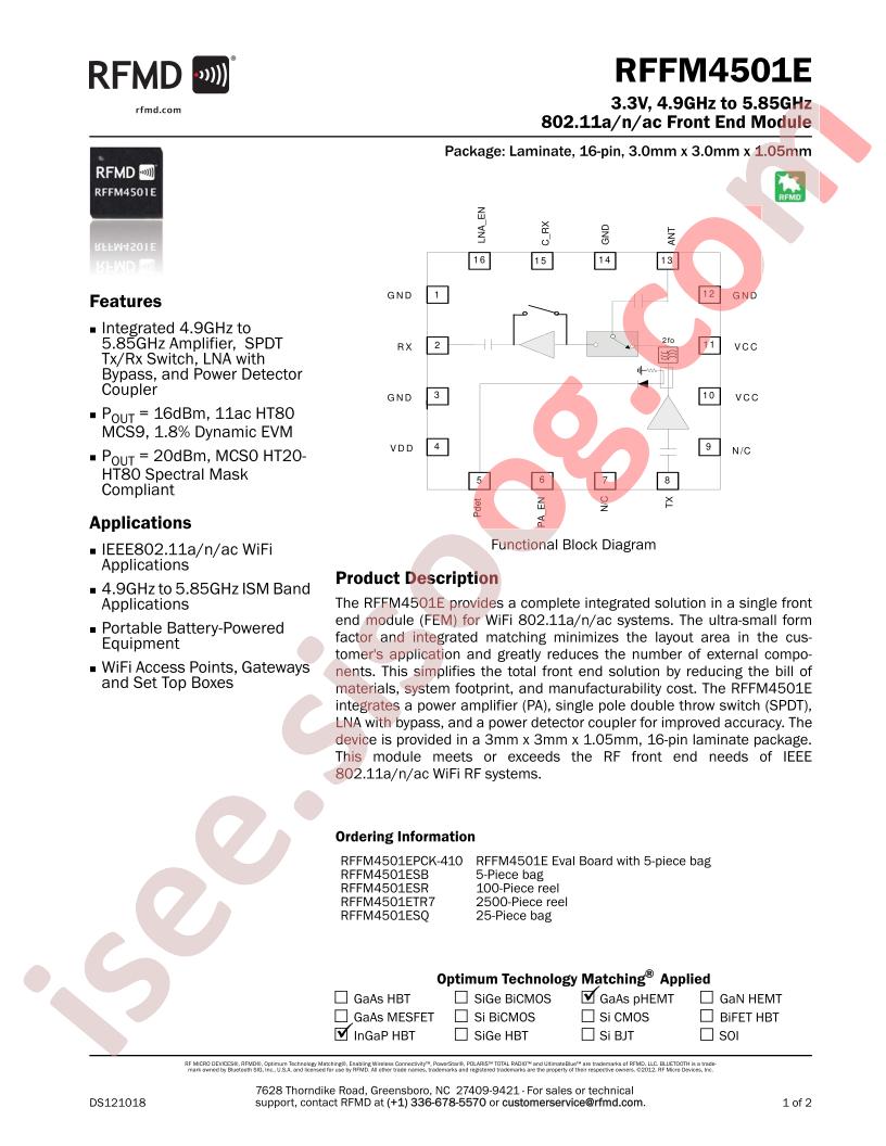 RFFM4501E
