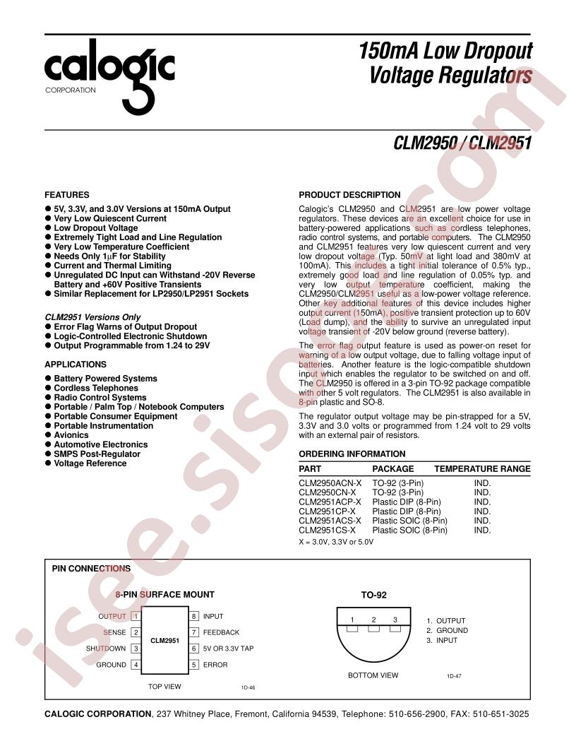 CLM2951AC