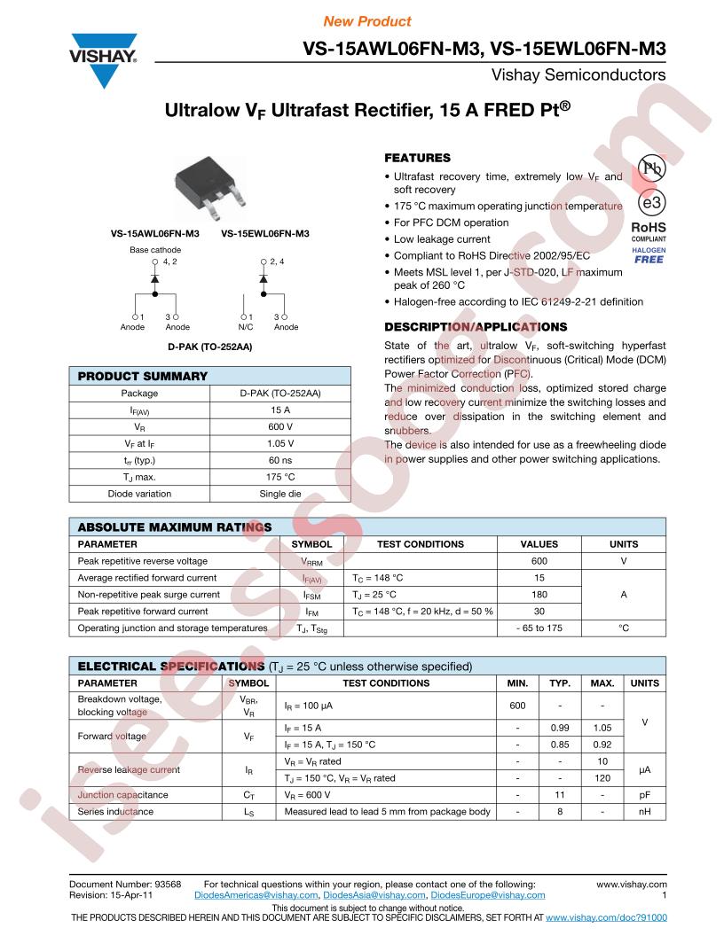 VS-15AWL06FN-M3