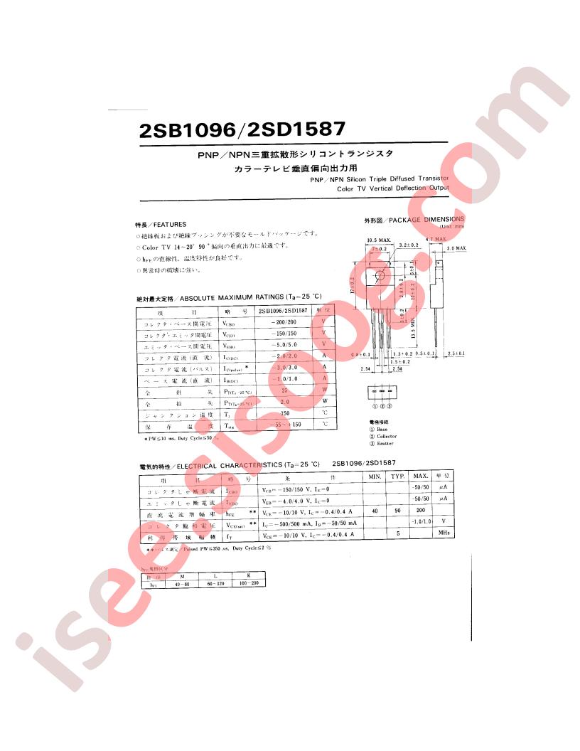 2SD1587