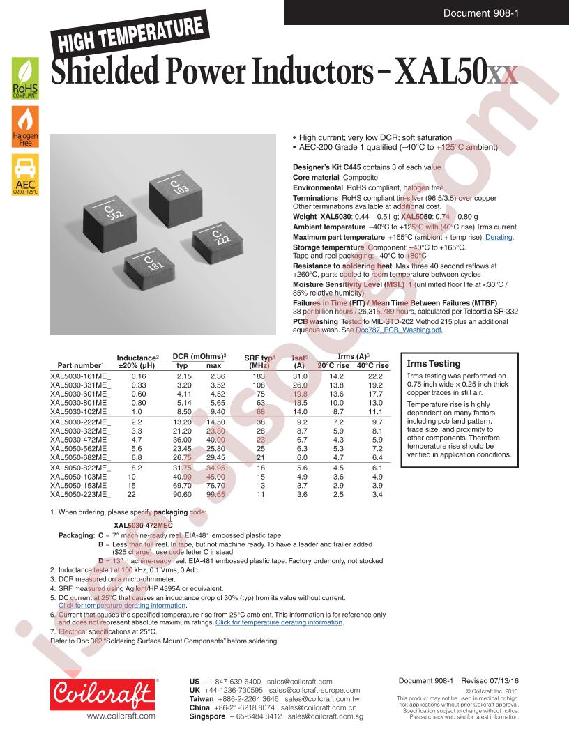 XAL5030-102MED