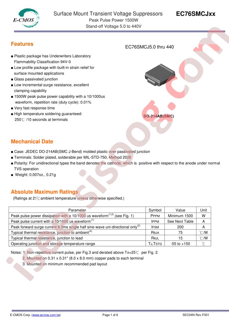 EC76SMCJ300A