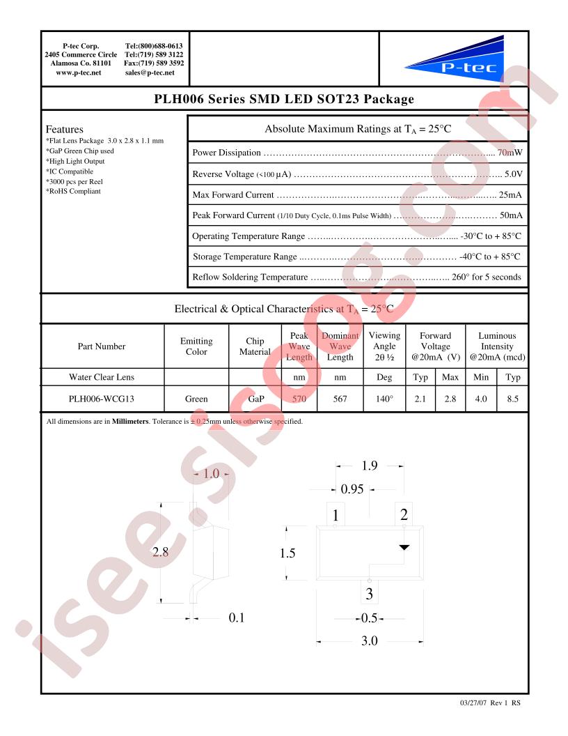 PLH006-WCG13