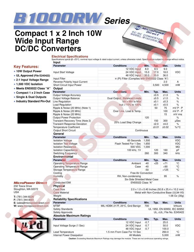 B1000RW