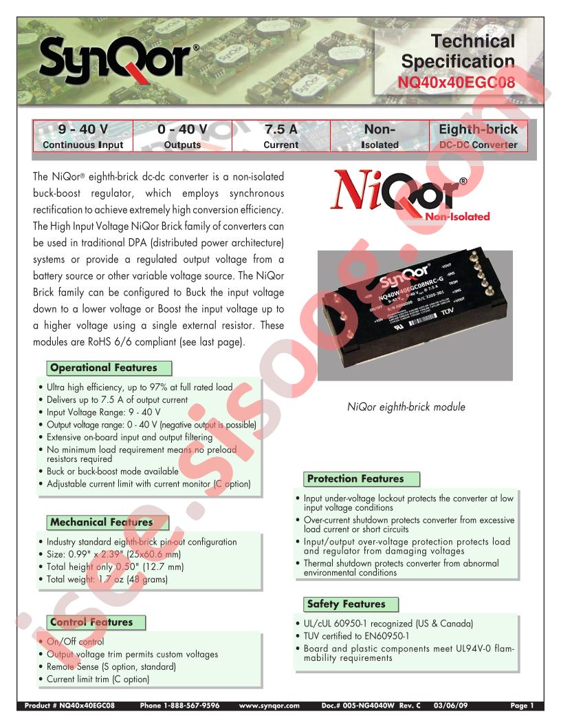 NQ40X40EGC08