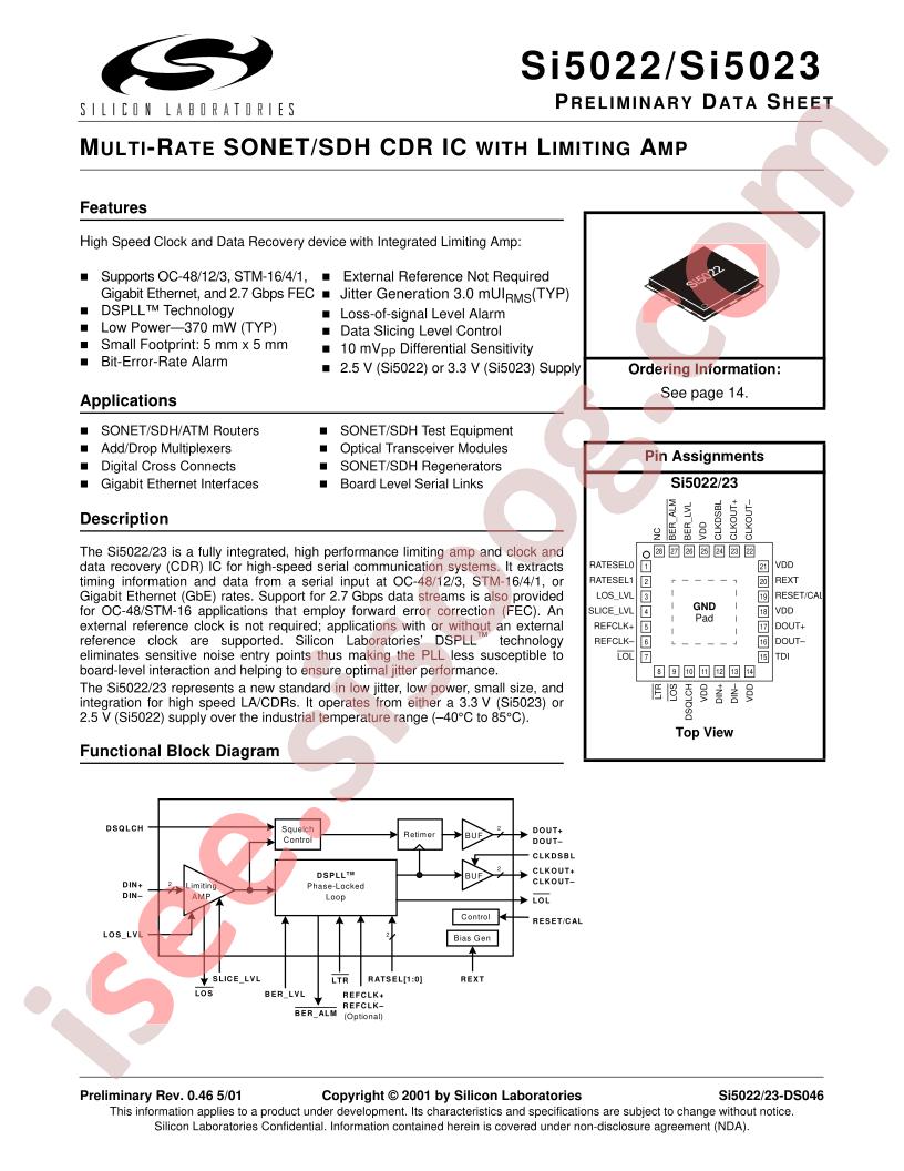 SI5022