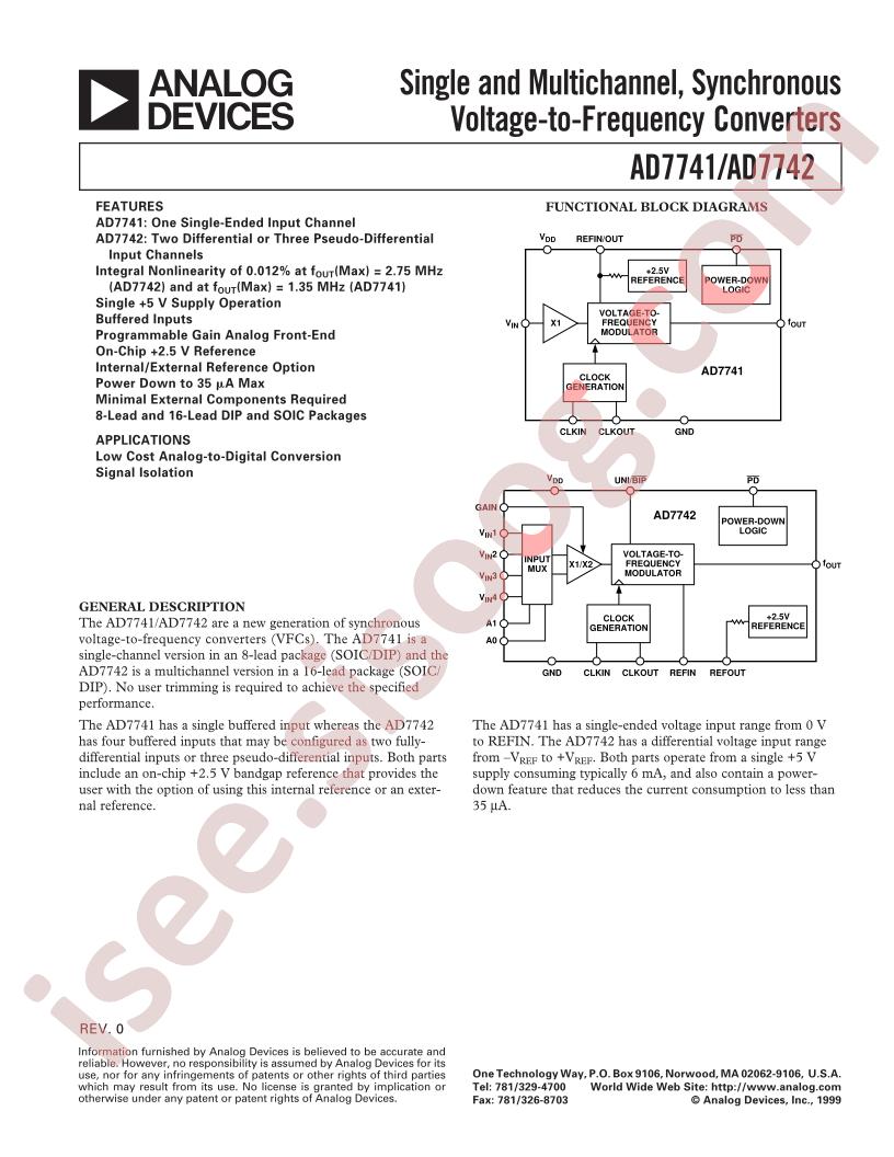 AD7741BRZ