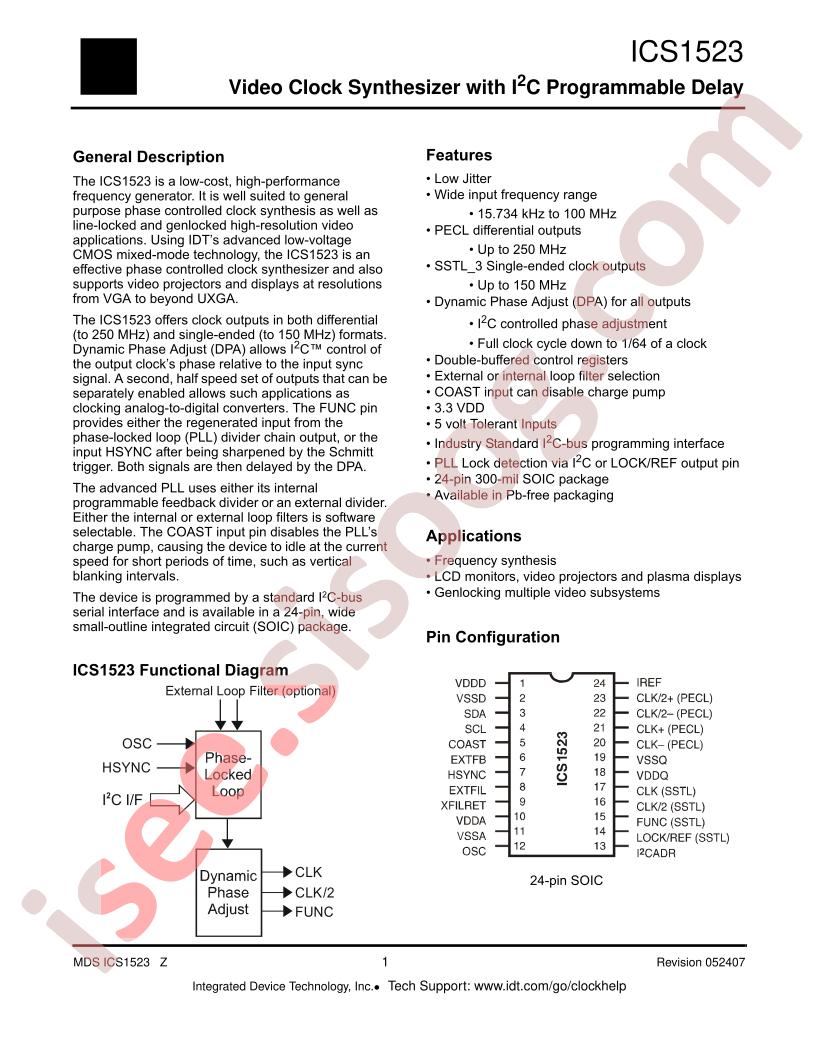 ICS1523MLF