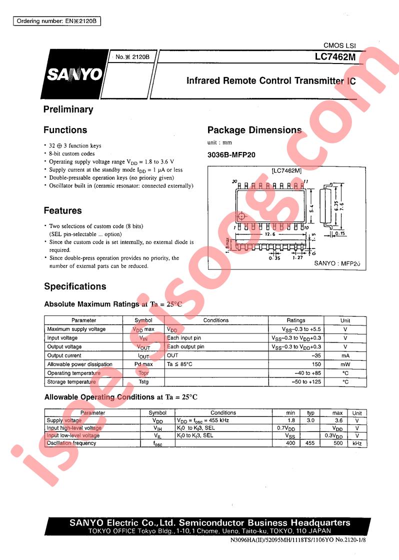 LC7462M